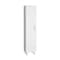 Tuhome Vintro Storage Cabinet, Broom Hangers, Metal Handle, White MLB8977 - alternate 1